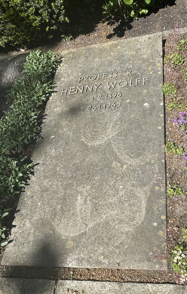 Grabstein Henny Wolff