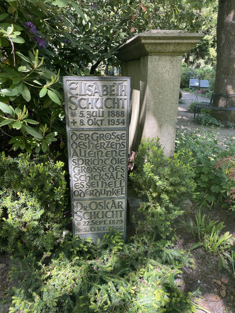 Grabstein Elisabeth Schucht