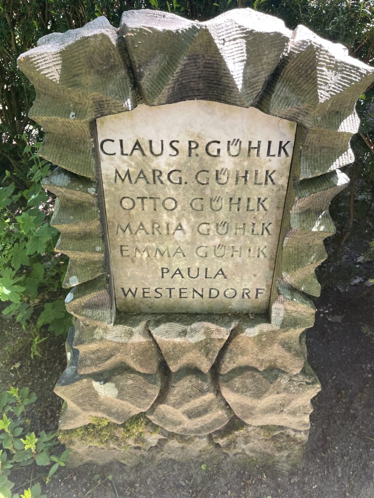 Grabstein von Paula Westendorf