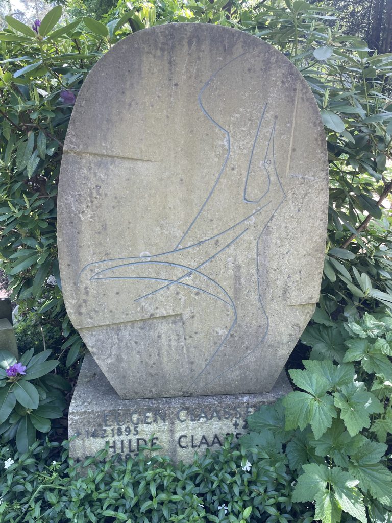 Grabstein Hilde Claas