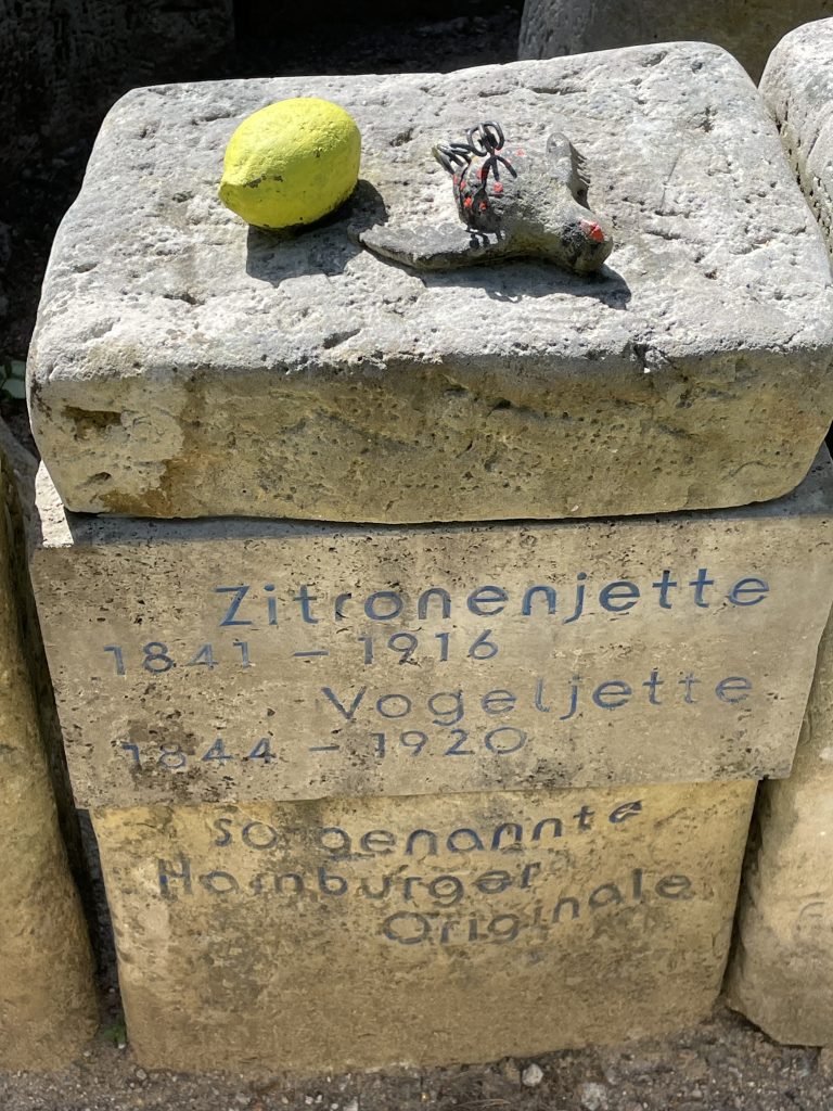 Grabstein Zitronenjette