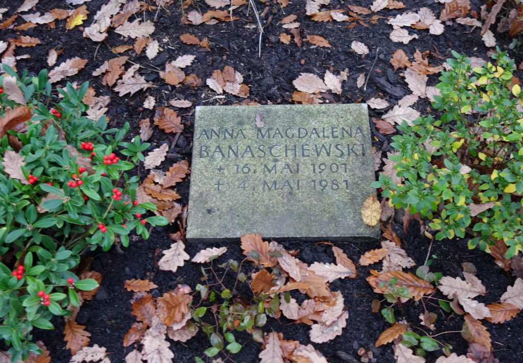 Grabstein von Anna Banaschewski
