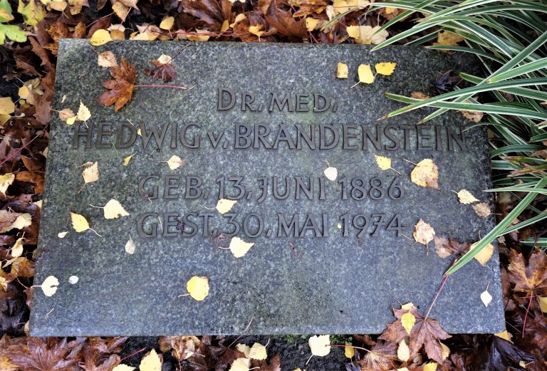 Grabstein von Hedwig von Brandenstein